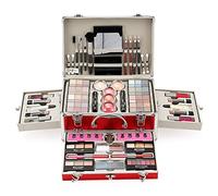 Coffret Maquillage, MKNZOME 15 Pcs Kit Maquillage Femme Professionnel avec trousse de Maquillage Palettes de Maquillage Fard à paupières Brillant à lèvres Ensemble de cadeau d'anniversaire Noël