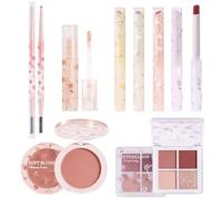 Coffret Maquillage pour Femme Kit Complet,Étanche Kit Complet Maquillage Coréen Durable,Maquillage 8 En 1, Maquillage Xmas Makeup Gift Set pour Maquillage Professionnel pour Débutant