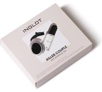 Coffret Maquillage Pour Les Yeux Kit Avec Fixateur De Maquillage Duraline 9 Ml Et Amc Gel Eyeliner Noir 5.5 G Tenue Longue Durée Makeup Eye Makeup Killer Couple