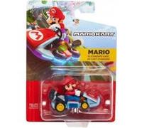 Coffret mario kart : kart mario 6 cm - set personnage collection + 1 carte tigre - enfant