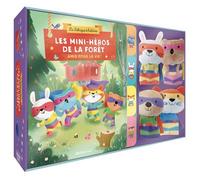 Coffret marionnettes à doigts - Les mini-héros de la forêt + marionettes - Bénédicte RIVIERE-MOLLARD - Auzou Éditions - Boîte ou accessoire - Jeux livres objets