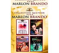 Coffret Marlon Brando 4 DVD : Sayonara / Le Dernier tango à Paris / Missouri Breaks / Blanches colombes et vilains messieurs