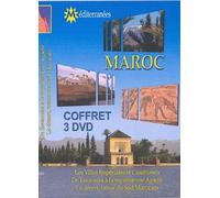 Coffret Maroc : Les villes impériales et Casablanca / de Essaouira à la mystérieuse Agadir / le désert, trésor du sud ma - Coffret 3 DVD