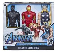 Coffret Marvel Titan Hero, Black panther, Thor, Iron Man G