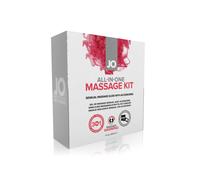 System JO ALL IN ONE MASSAGE lot d’accessoires de massage white 3 pcs