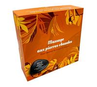 Coffret - Massage aux pierres chaudes Pour apaiser le corps et l'esprit - Collectif - Merci Les Livres - Boîte ou accessoire - Jeux livres objets
