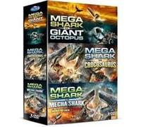 Giant Octopus Crocosaurus + Mega vs Mecha Shark