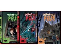 Coffret meme pas peur 01-02-03 Tome 1 à tome 3 - Jocelyn Boisvert - Les Malins - Coffret - Roman junior