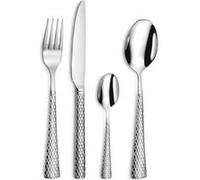 AMEFA - Ménagère 24 couverts de table pour 6 personnes - Quadrille - Acier inoxydable 18/0, Finition Brillante