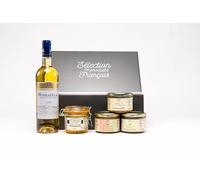 Coffret Mendiak - Relais Gourmet | Foie Gras Entier Nature, Apéritifs Gourmets Jurançon & Piment d’Espelette, Quintessence Magret Fumé & Accompagnement de Table | Artisanal Français & Naturel