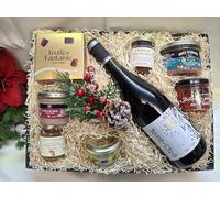Coffret Mery Christmas, Assortiment Gastronomique Français, Truffes Fantaisie, Terrines et Chutneys, Cadeau Festif