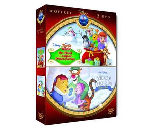 Coffret-Mes Amis Tigrou Super détectives + Winnie l'ourson : Joyeux Noël