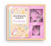 Coffret - Mes biscuits craquants Licornes 15 recettes faciles à réaliser en famille ! - Collectif - Mila Boutan Eds - Coffret - Jeux livres objets