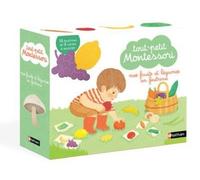 Coffret Mes Fruits Et Légumes En Feutrine - Avec 1 Livret De Présentation, 18 Feutrines Et 9 Cartes À Associer