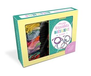 Coffret - Mes jolis bracelets brésiliens à créer: Des fils de différentes couleurs et un livre explicatif