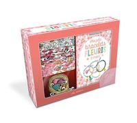 Coffret - Mes jolis bracelets fleuris à créer Des tissus fleuris, des accessoires et un livre explicatif - Collectif - Mila Boutan Eds - Coffret - Jeux livres objets
