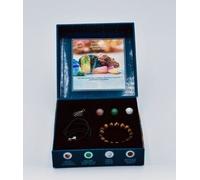 Coffret Mes Pierres De Bien-Être À Porter - Le Livre D'explications Avec 1 Boîte Écrin, 3 Stone Ball, 1 Pendentif Spirale, 1 Cordon/Collier, 1 Bracelet En Pierre Oeil De Tigre