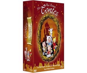 Coffret Mes plus beaux contes : Les 3 petits cochons / La Chèvre de Monsieur Seguin / Le Petit poucet