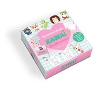 Coffret - Mes premiers dessins kawaï - Les bébés animaux Avec 1 livre, 2 planches de stickers, 5 feuilles et 1 crayon-gomme - Collectif - Mila Boutan Eds - Coffret - Document jeunesse