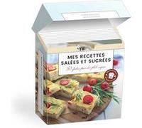 Coffret - Mes recettes salées et sucrées - 50 fiches pour des plats exquis