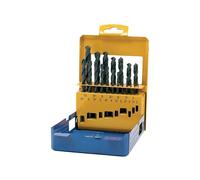 Coffret métal de 19 forets à métaux HSS PRO tailles meules - Ø 1 à 10 mm par 1/2 mm