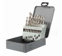 Coffret métal de 19 pièces HSS meule pro Ø 1-10 / 0,5 mm - DIAGER - 745D