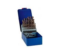 Coffret métal de 25 forets à métaux HSS COBALT - Ø 1 à 13 mm par 1/2 mm