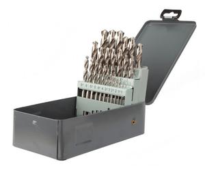 Coffret métal de 25 pièces HSS meule pro DIAGER - Ø1 à 13 - 747D
