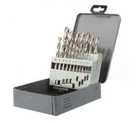 Diager Coffret métallique 745D – 19 pièces HSS meulé PRO D. 1 à 10 mm