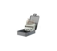 Coffret métallique 19 pcs HSS meulé PRO D. 1 à 10 mm - 745D - Diager