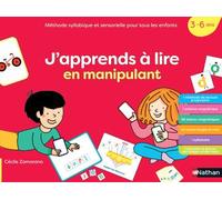 Coffret Méthode de lecture: J'apprends à lire en manipulant (3-6 ans) - Cécile Zamorano - Nathan - Boîte ou accessoire - Scolaire / Universitaire