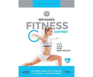 Coffret méthodes Fitness : Low Impact Aerobic + Cuisses abdos fessiers + Step [Pack]