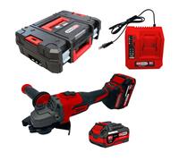 Coffret meuleuse angulaire 18V - KSTOOL - avec 2 batteries 18V 4,0Ah - chargeur - coffret - 515.4735F