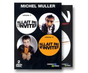 Coffret Michel Muller 2 DVD : Non, fallait pas l'inviter / Non, fallait pas m'inviter