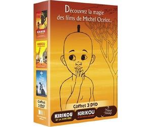 Coffret Michel Ocelot : Kirikou et la sorcière, Kirikou et les bêtes sauvages, Princes et princesse
