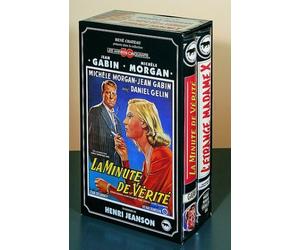 Coffret michèle morgan : la minute de vérité ; l'étrange madame X [VHS]