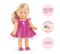 Coffret Mini Corolline - Corolle - Rosy Fée - Poupée en vinyle - Robe de fée - Ailes de papillon