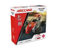 Coffret Mini Makers Meccano BANDAI BAIAPM11109 - Go-Kart & Chariot élévateur 49+60 pièces Jaune/Argent/Noir