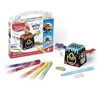 Maped Creativ – Kit loisirs créatifs – Tirelire coloriage velours et construction – enfants