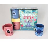 Hachette Pratique – Coffret Mini-mugs Stitch – 2 mini-mugs + livret 13 recettes