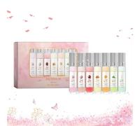 Coffret Mini Parfum,Coffret Parfum Femme Cheveux Et Corps,Contient 70 Ml De Mini Parfums,Parfums Assortis,Perfume Cheveux,Minis Pàrfum Femme,Eau De Perfume,Facile à Porter,Fragrance Pour Woman