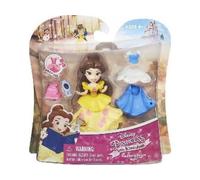 Coffret Mini Princesse : Belle et la bete + 5 Accessoires - Set poupe Princesse + Carte Offerte