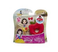 Coffret Mini Princesse : Blanche Neige et la bouee Pomme - Poupee - Set Princesse + Carte Tigre - Mini Monde - Jouet Fille