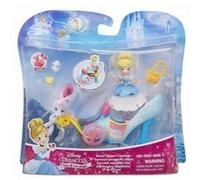 Coffret mini princesse cendrillon avec son carrosse pantaoufle pour aller au bal - poupee disney princesse G