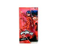 Coffret Miraculous Ladybug 26 Cm + 2 accessoires - Set Poupée Mannequin Articulée Marinette + 1 Carte - Nouveauté Jouet Fille