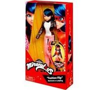 Coffret miraculous ladybug 26 cm + masque + tenue magic paillettes - set poupée mannequin articulée + 1 carte offerte - jouet fille