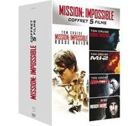 Coffret Mission impossible 5 films DVD E