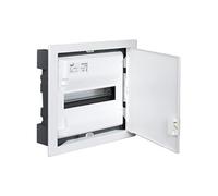 - Coffret modulaire encastré métal anthracite 1 rangée