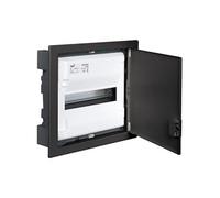 - Coffret modulaire encastré métal blanc 1 rangée
