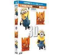 Coffret Trop Moche Et Méchant : Moi, Moche Et Méchant 1 Et 2 - Blu-Ray 3d